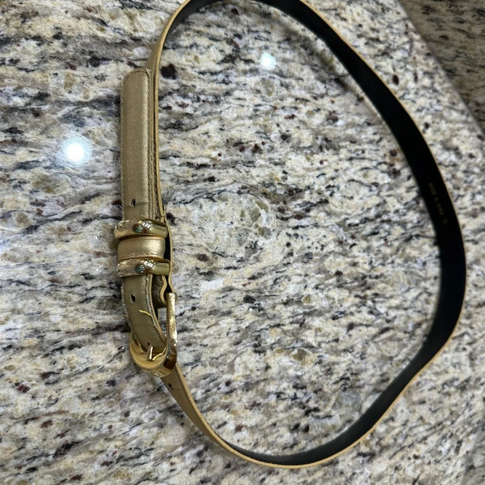 Gold Women's Belt